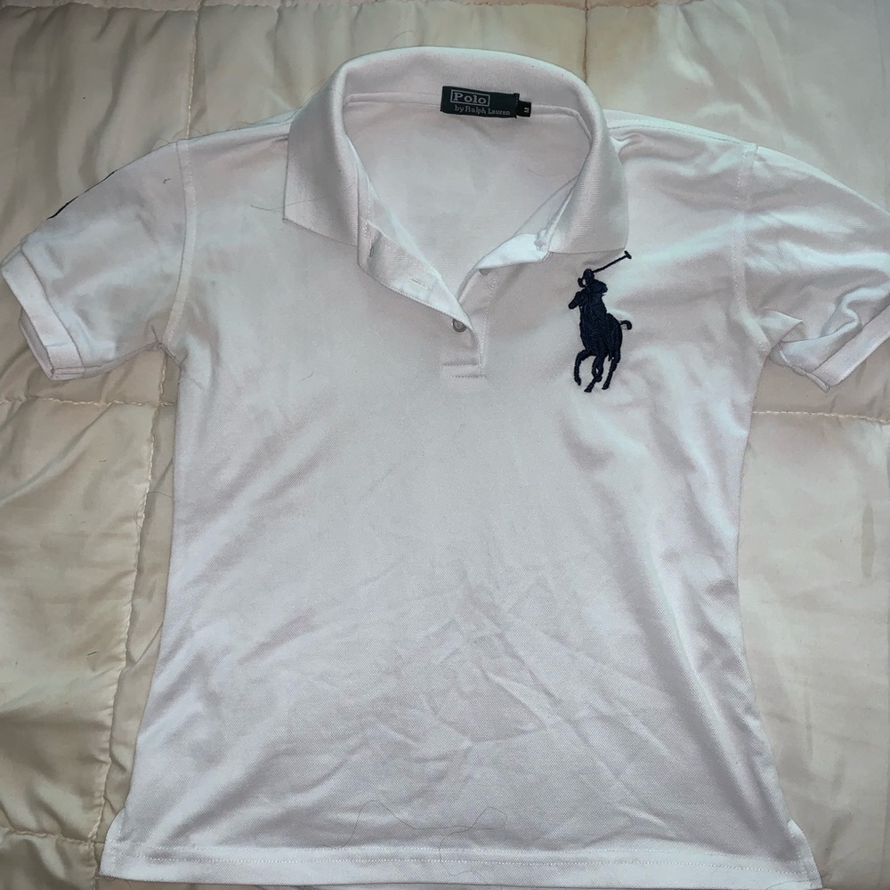 Ralph Lauren White Polo